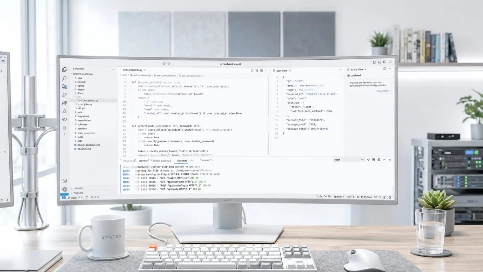Individuelle Softwareentwicklung und Web-Apps für den Mittelstand in Reutlingen und Baden-Württemberg, Laufwerk.cloud